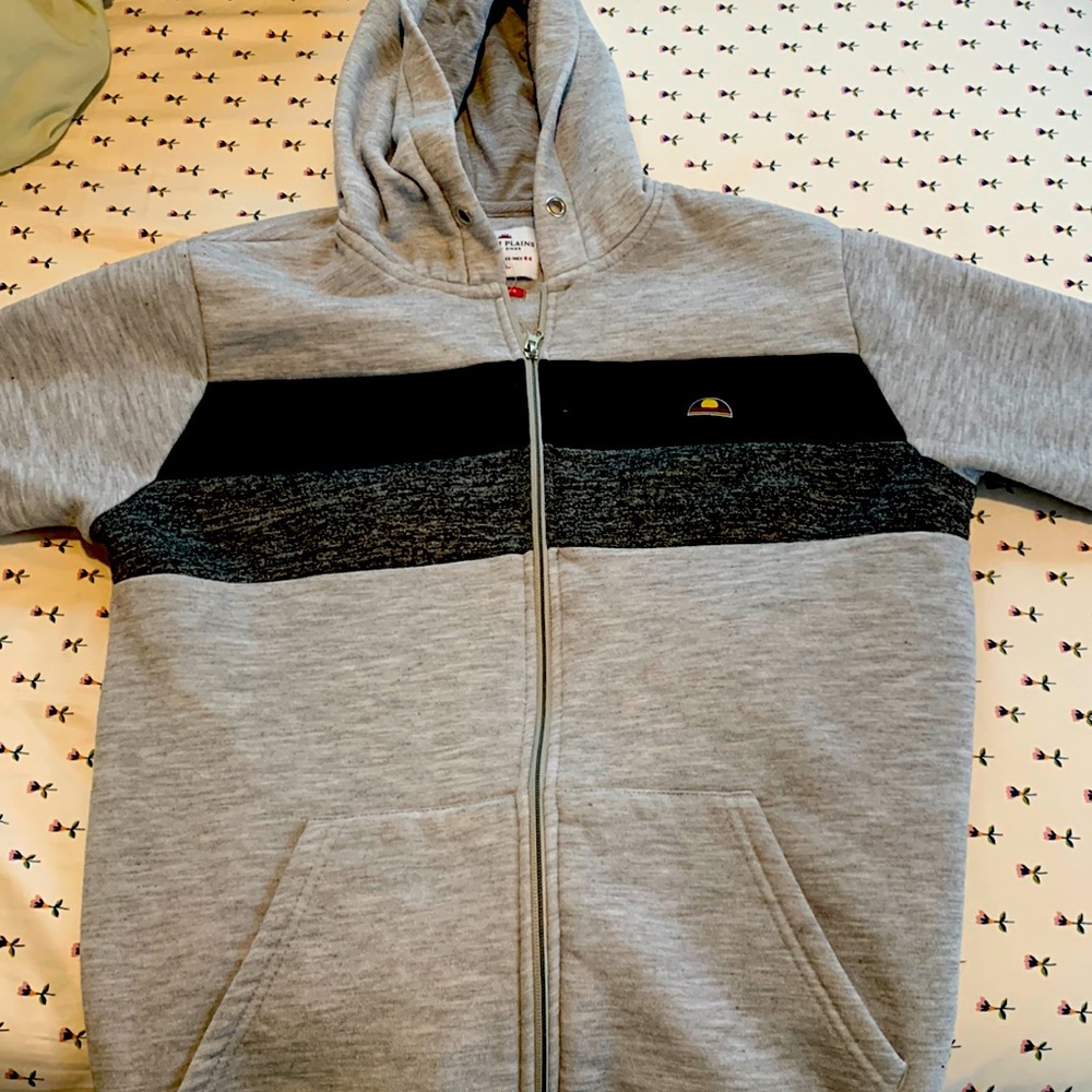 Mens Large Zip up Hoodie